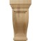 Ekena Millwork 6 1/2"W x 6 1/2"D x 14"H Charleston Mission Corbel, Cherry COR06X06X14TRCH - alternate 4